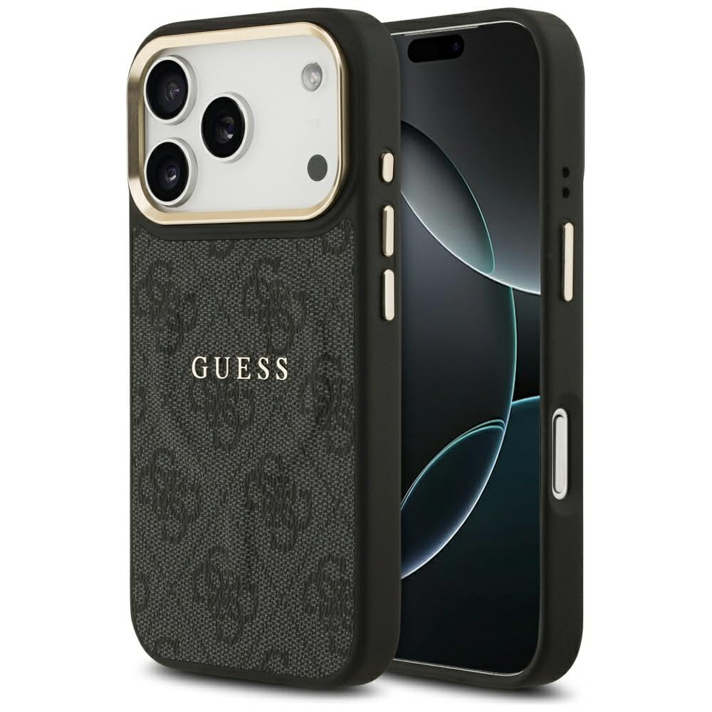 Packaging for CG MOBILE Guess 4G PU Classic Logo MagSafe Case.