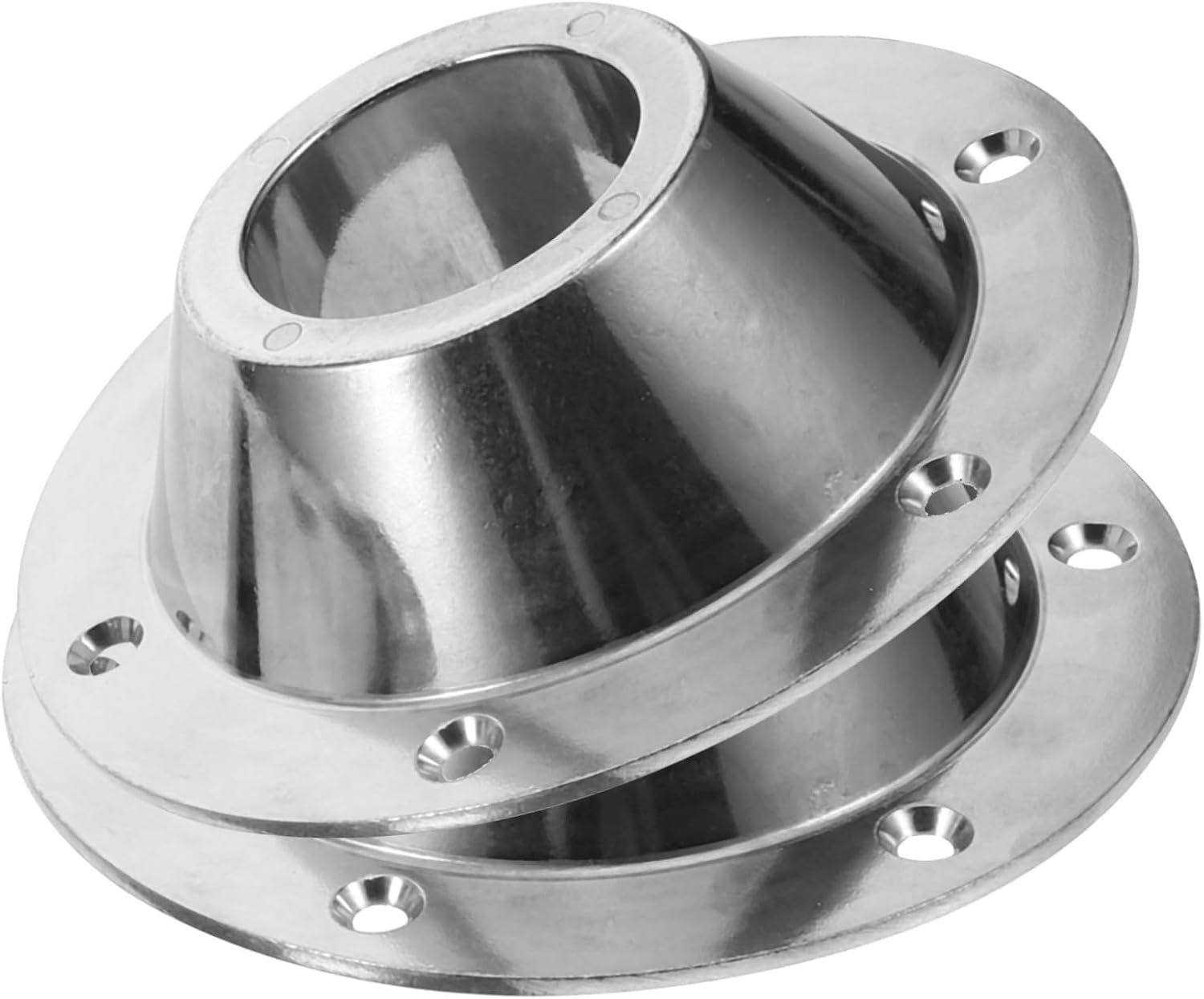 2-Piece Aluminum RV Table Base Mount Flush Mounting for Camper and Yacht Heavy-Duty Table Leg Support for RV Dining and Outdoor Use