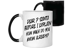 Funny Gift 's Surprise - What They Already Know 11 oz Ceramic Color Changing Mug