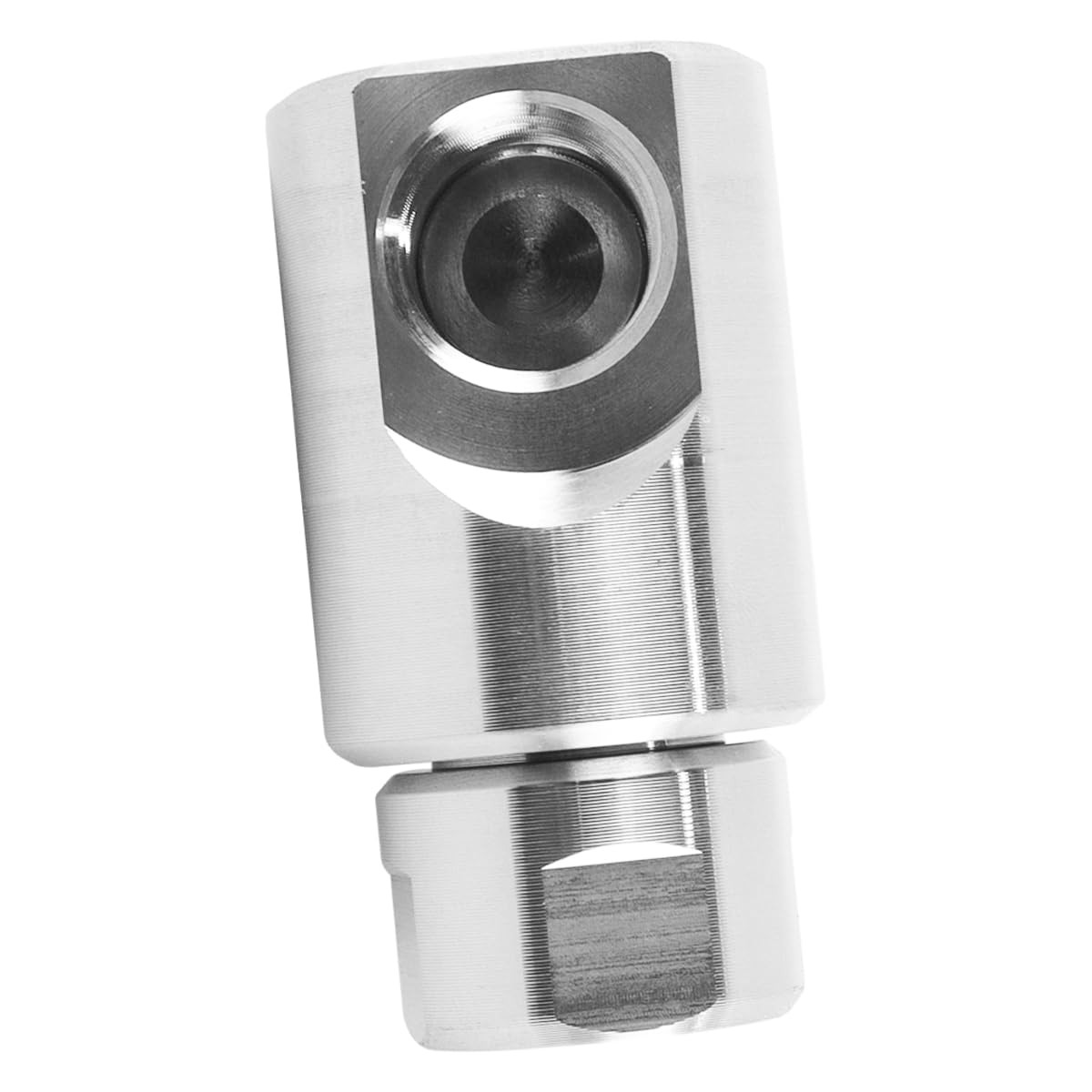 Avvolgitubo girevole da 1/2" in acciaio per impieghi gravosi 5024-Ni-AL FXF con raccordo per grasso, passanti rotanti industriali, filettatura femmina da 1/2" NPT, 5000 PSI