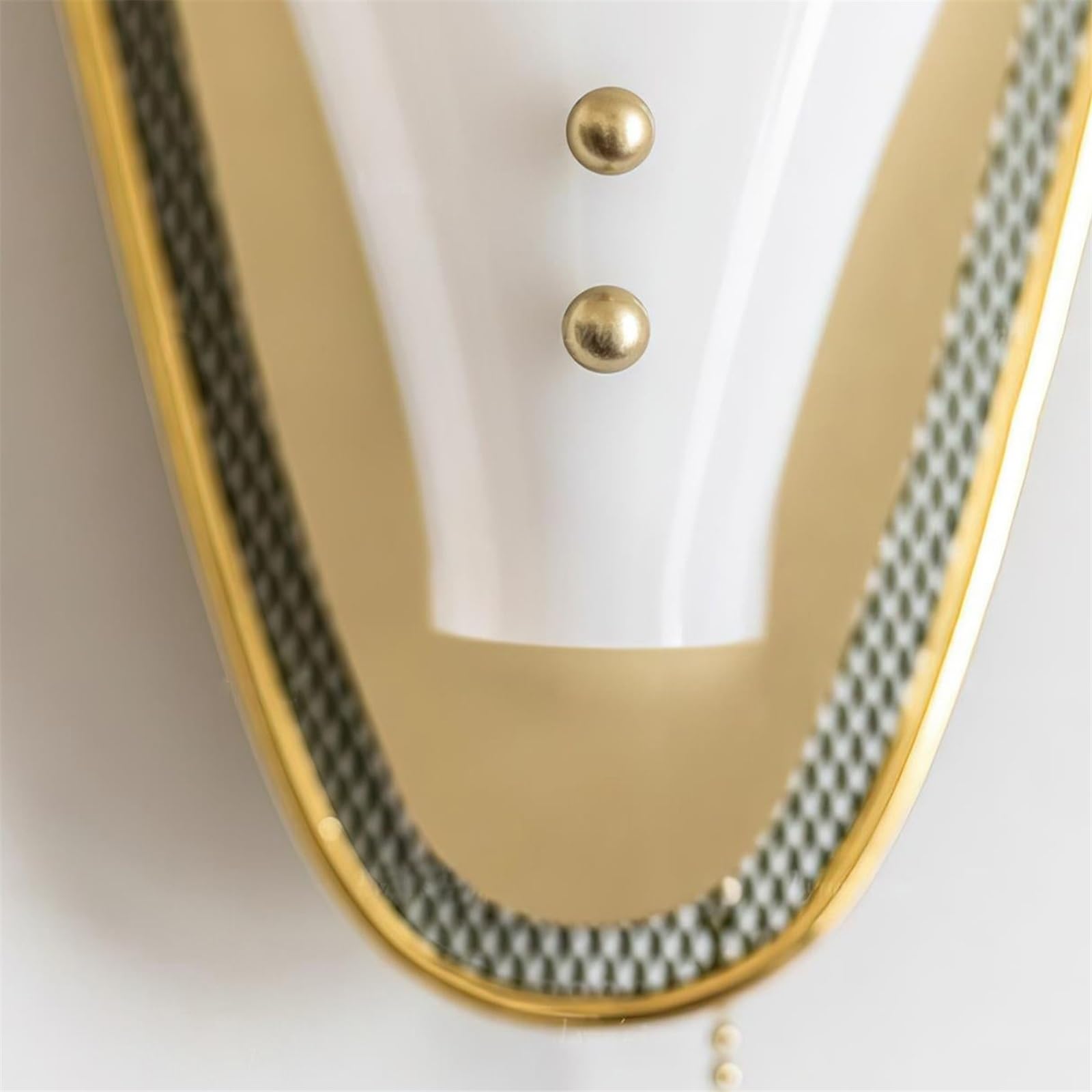 Applique da parete Lampada da parete decorativa comodino for camera letto frontale a specchio for bagno per corridoio