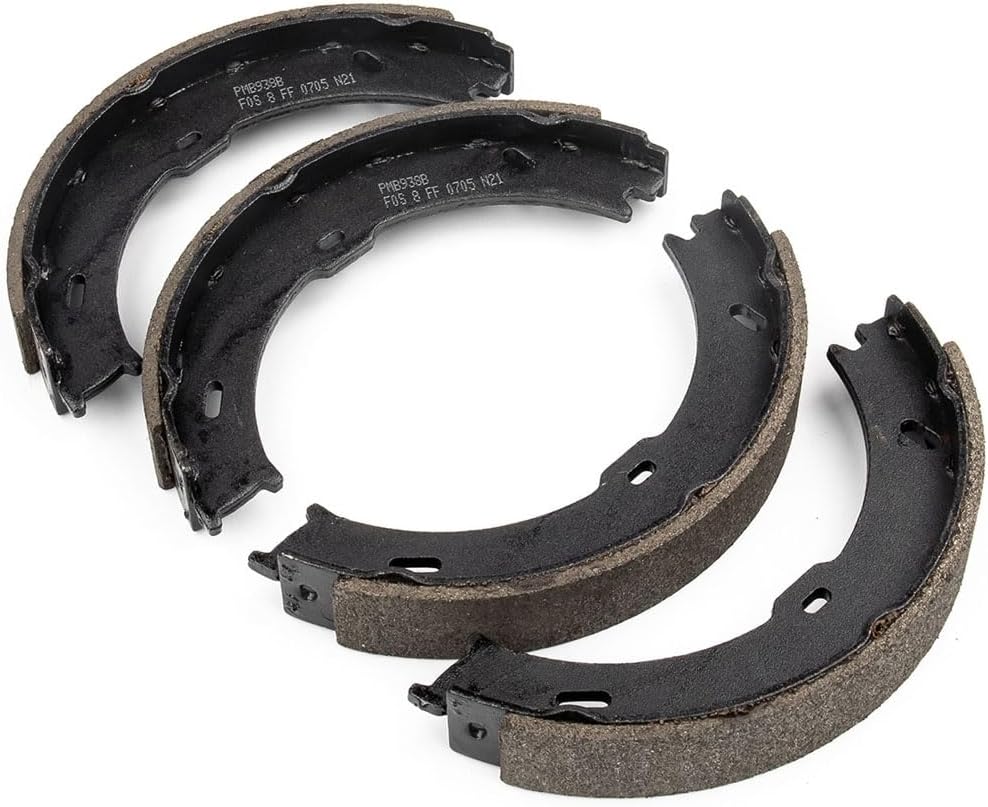 2X Parking Brake Shoes Automotive Replacement Rear for Mercedes-Benz Sprinter 2500 2.1L 2014-2017, for Mercedes-Benz Sprinter 2500 3.0L 2010-2019, for Mercedes-Benz Sprinter 3500 2.1L 2014-2017