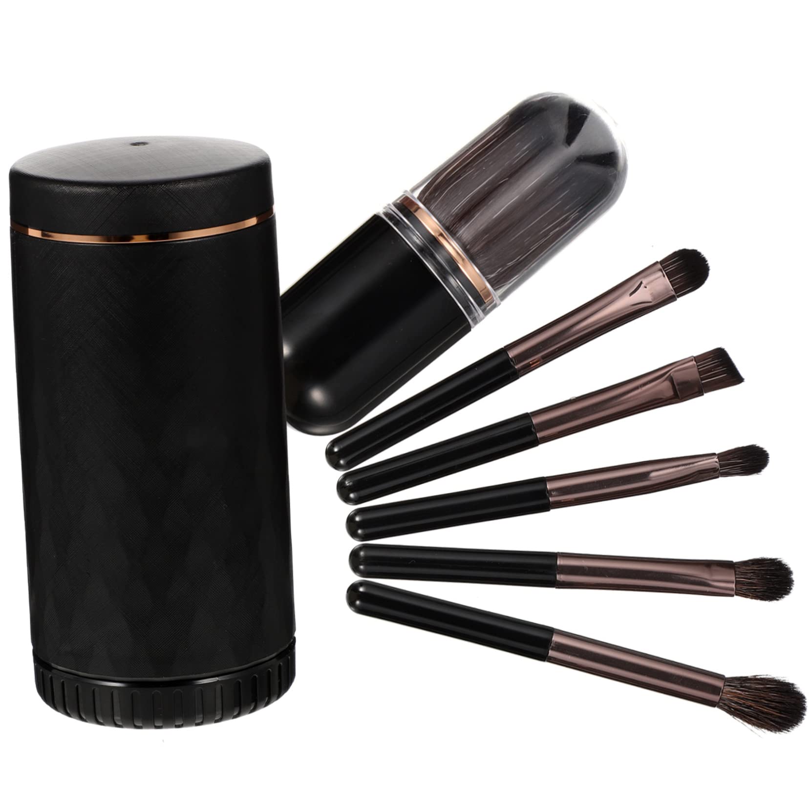 MAGICLULU 3juegos Brochas De Maquillaje Con Mango Organizador Para Aplicación De Maquillaje Facial y Portátil Para y