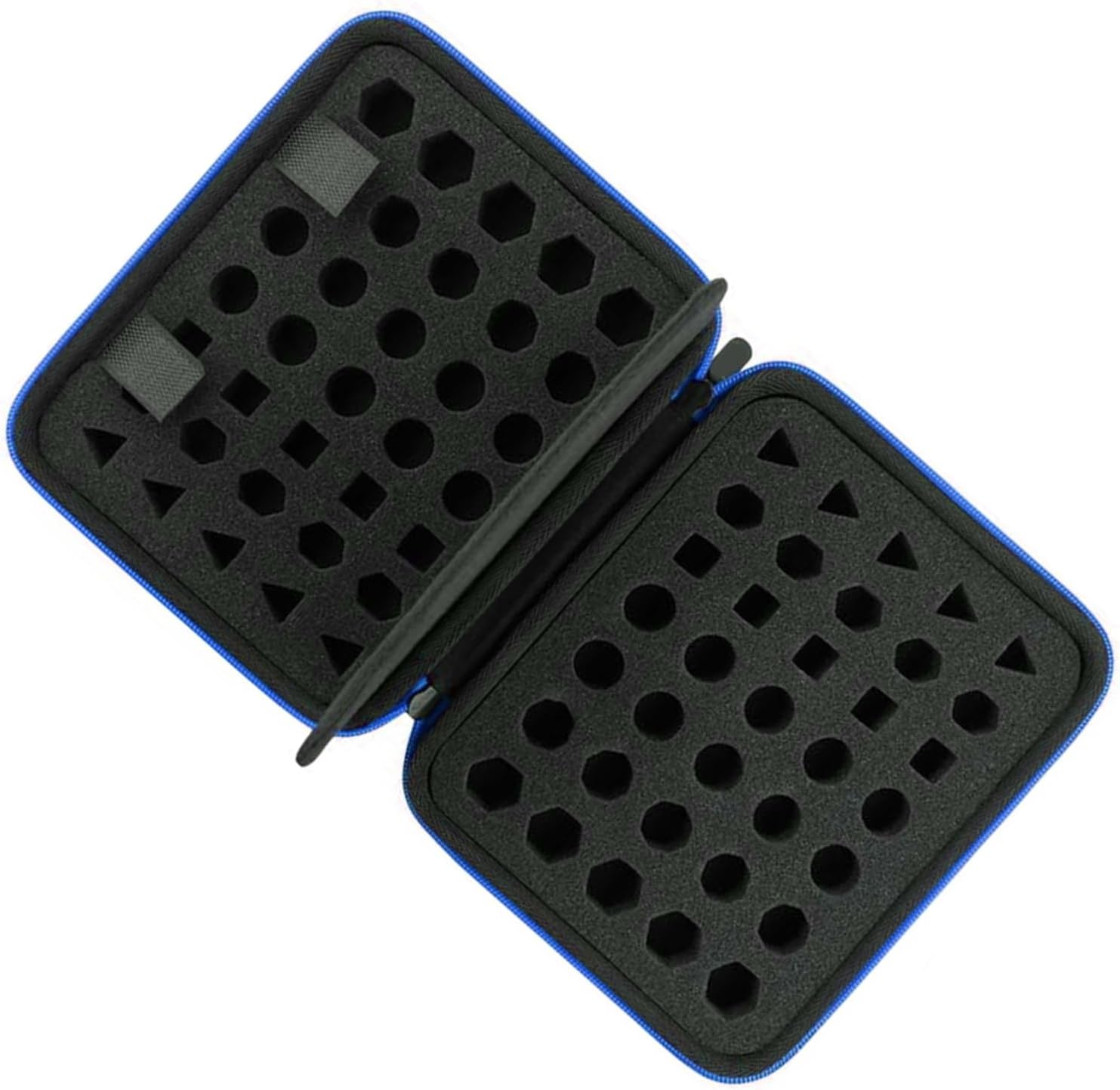 Fashion Polyhedral Dices Display Case Hexagonal Jewelry Storage Box for Easy Transport and Organization Compacts Tray and Case