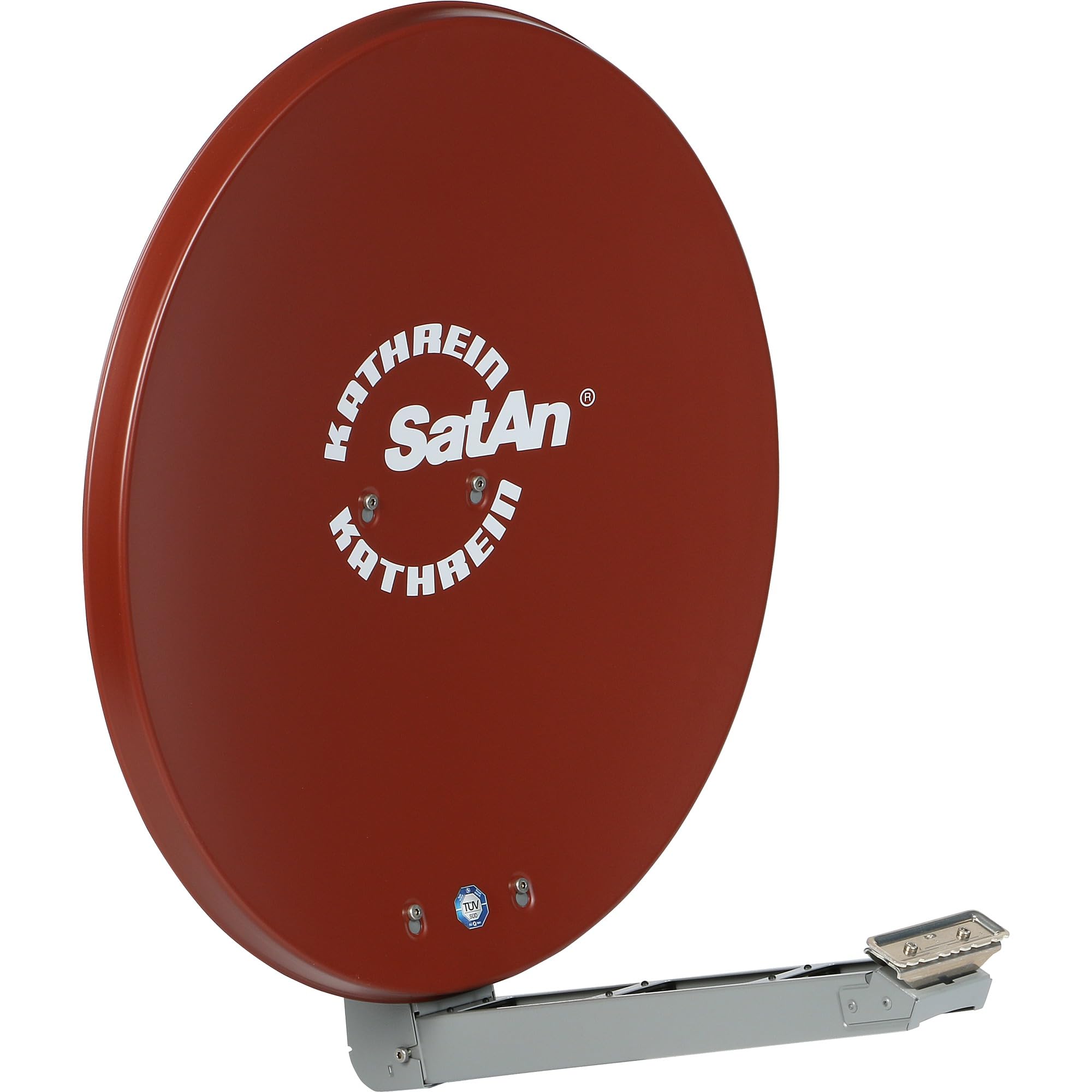 ANTENA PARABÃ“LICA KATHREIN CAS 80 SAT 75 CM ALUMINIO ROJO, MARRÃ“N