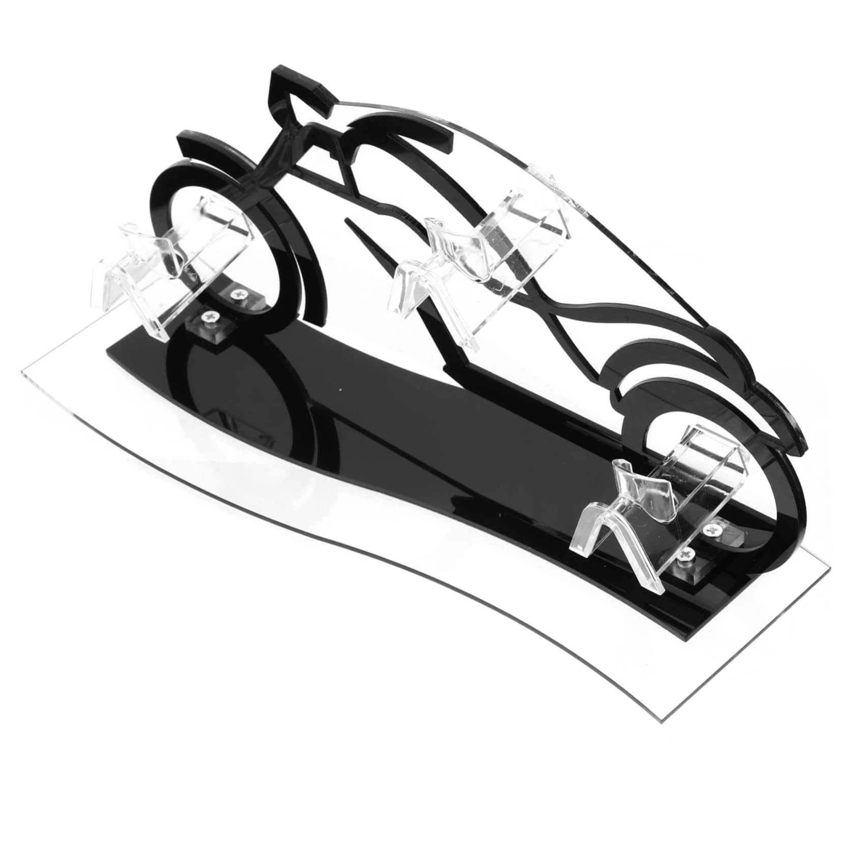 Espositore Acrilico Per Occhiali Da Sole Forma Di Supporto Elegante e Stabile Per Occhiali Organizer Da Tavolo Per Sunglasses e Eyewear Design Creativo e Funzionale
