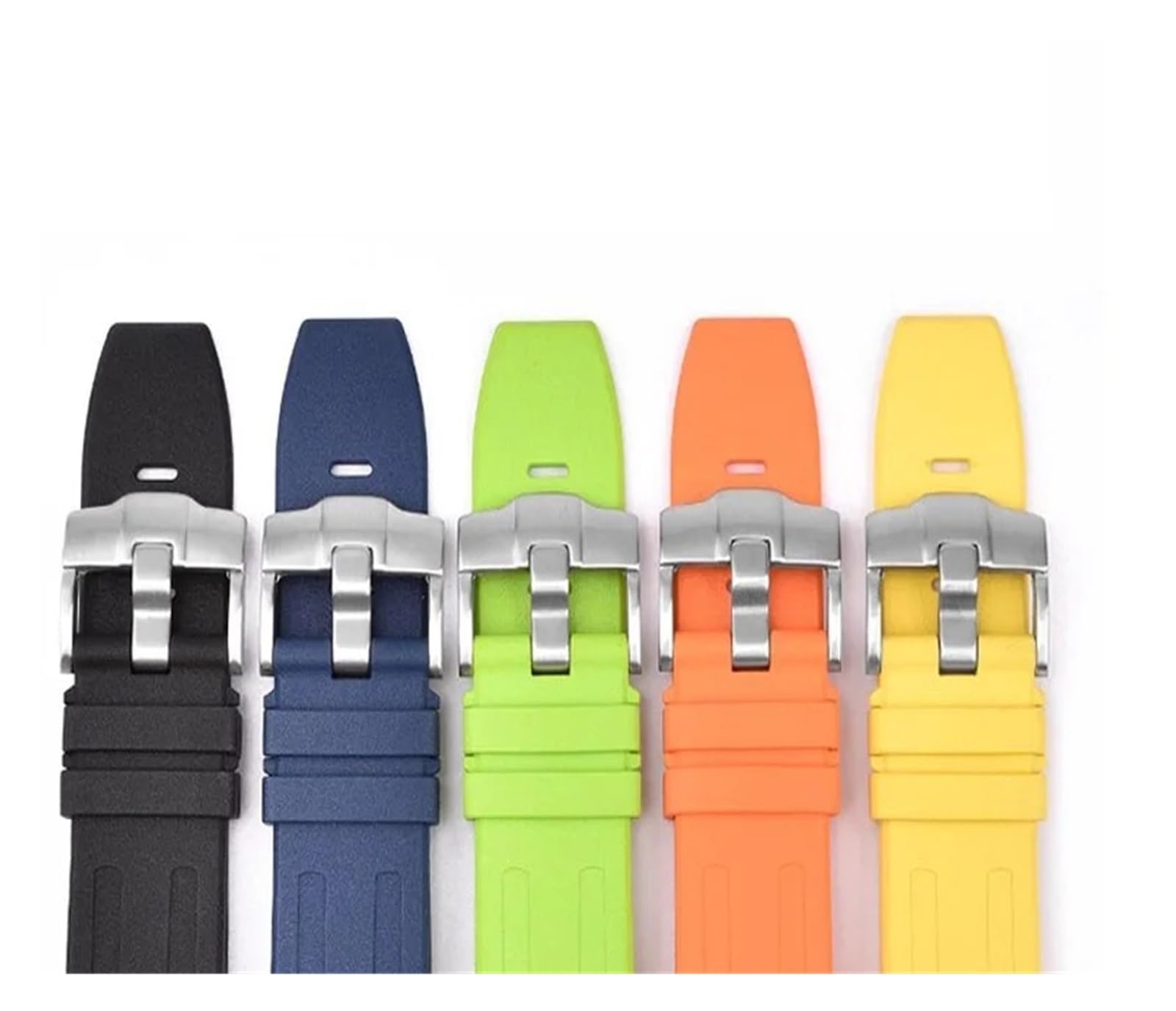 Genérico NASUNJIA Correa De Silicona De 28 Mm Compatible Con AP 15710 26470, Correa Deportiva De Goma For Reloj De Hombre.