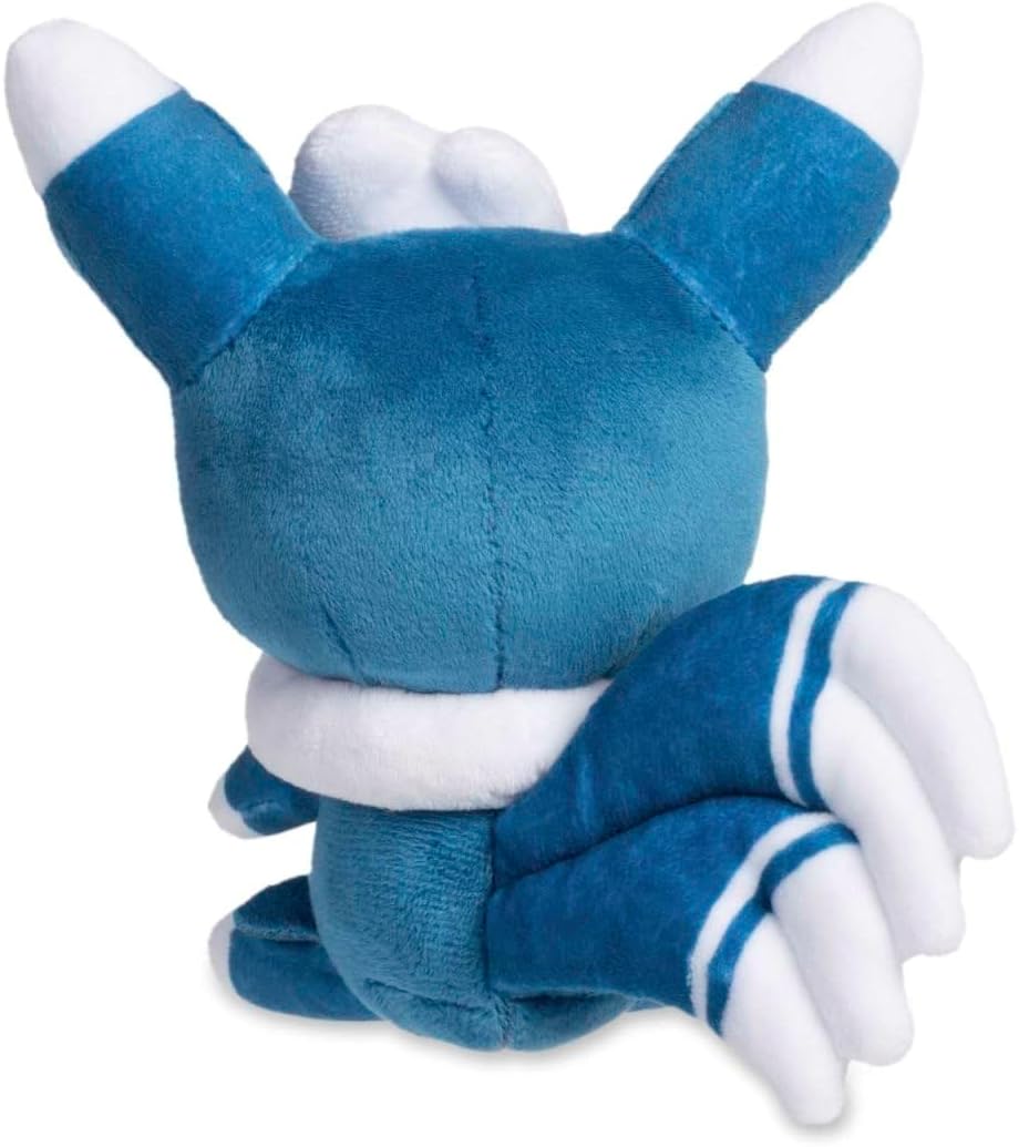 Pokémon Center: Meowstic (Male) Sitting Cuties Plush, 5 ½ Inch