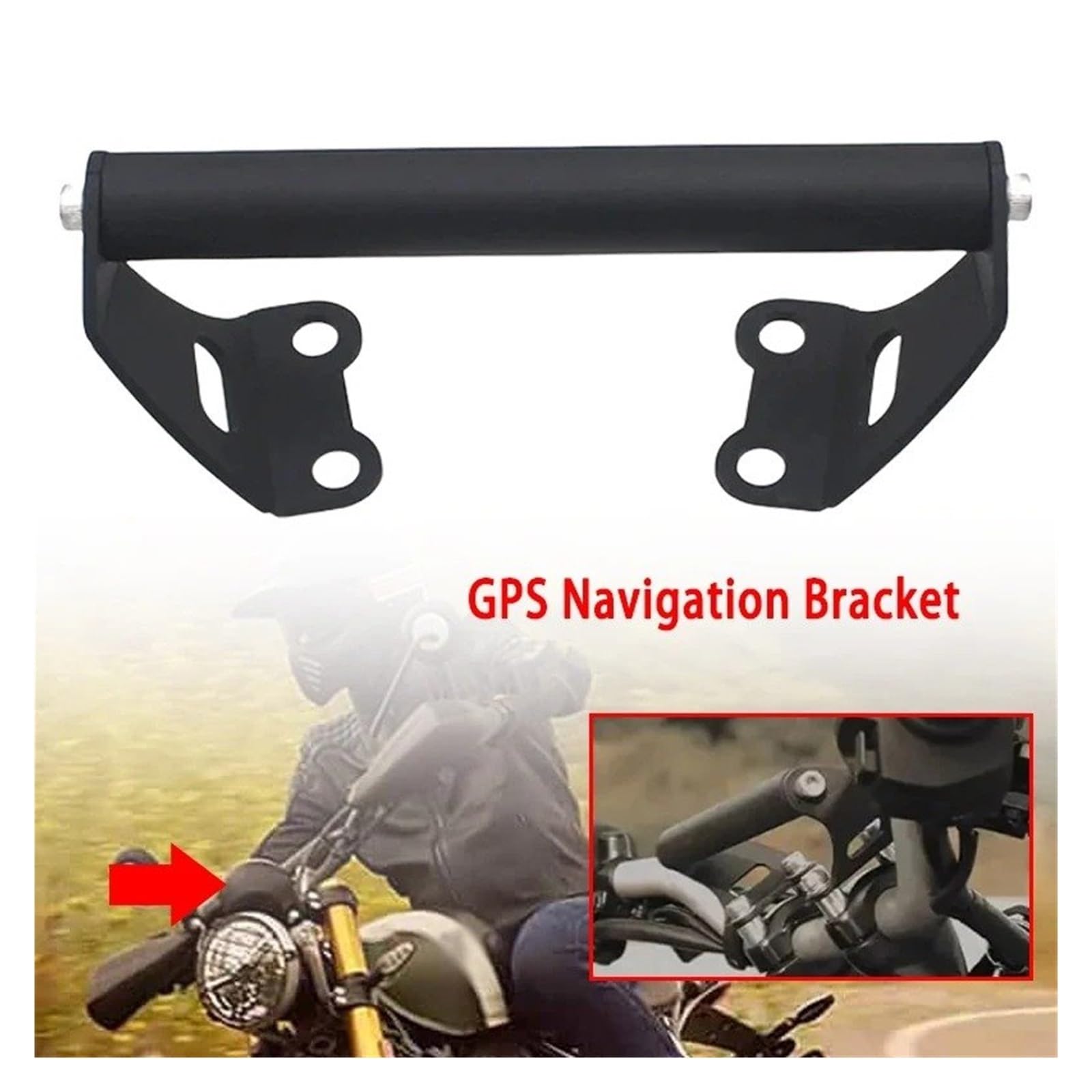 Supporto per Bicicletta Per Speed ​​400 400X Per Scrambler 400 2023- Supporto Per Navigatore GPS Per Motocicletta Per Supporto Per Telefono Barra Anteriore Per SPEED400