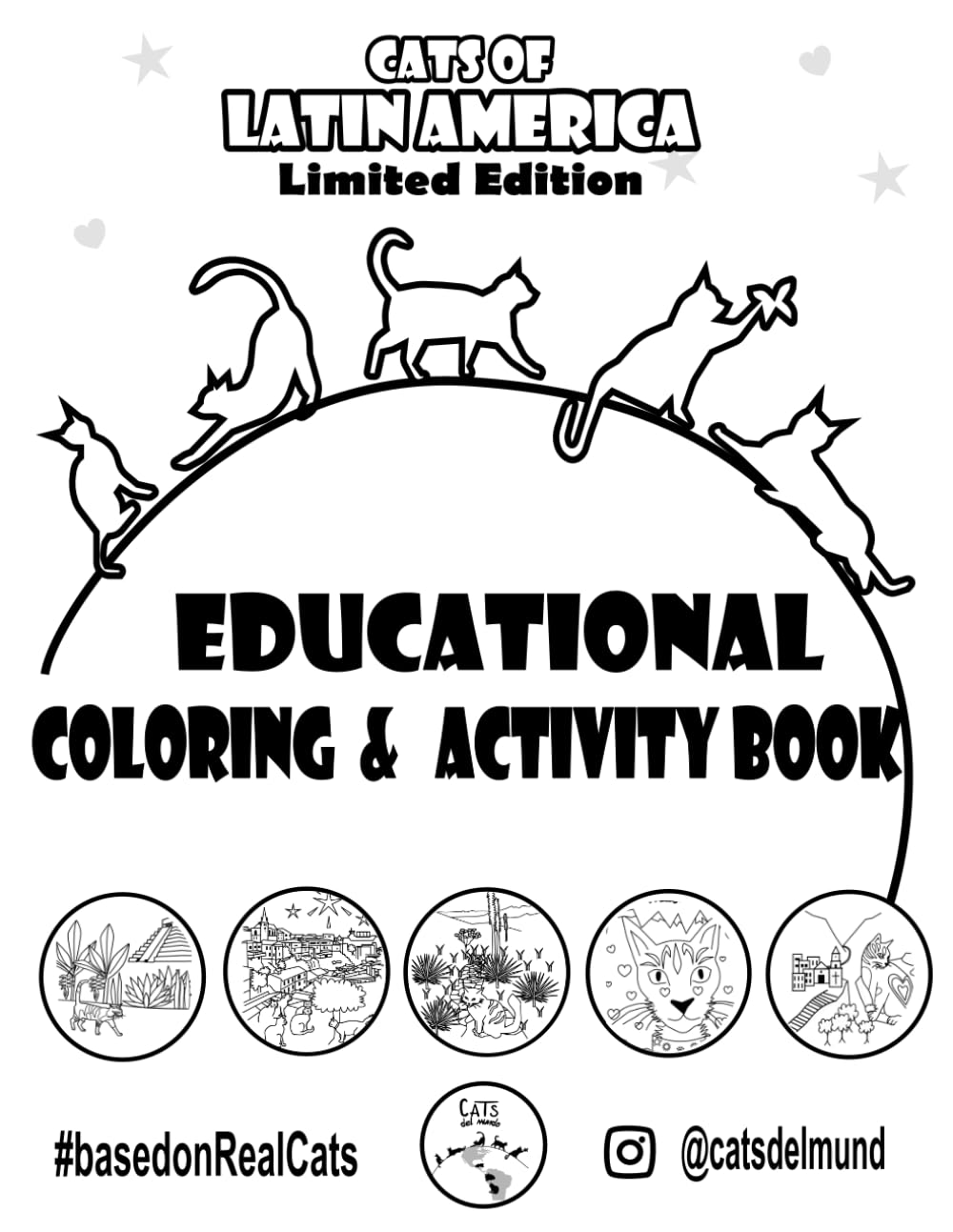 Cats of Latin America Coloring & Activity Book: Cats Del Mundo