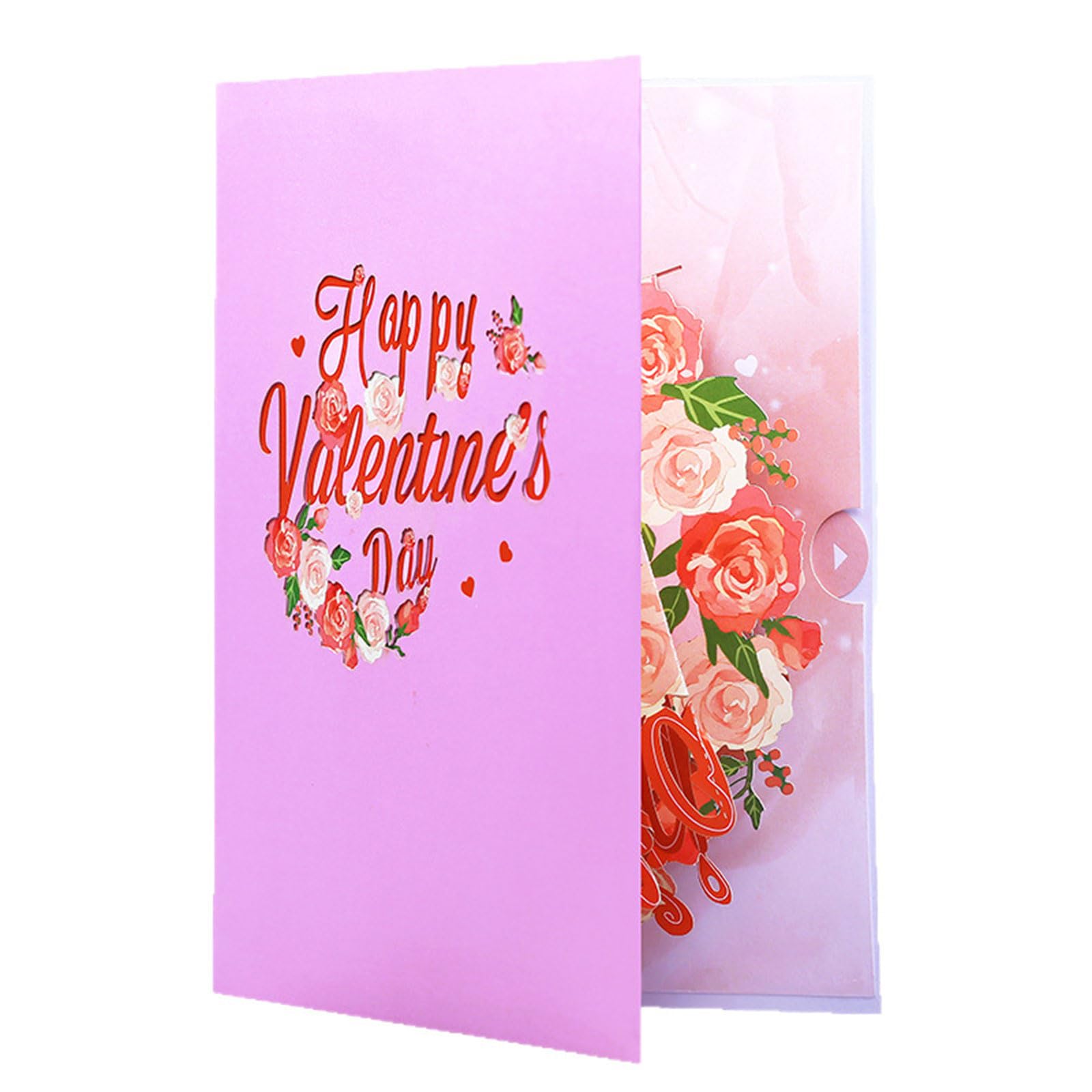 Tsophreniq 3D Valentines Greeting Card 3D Valentines Day 5x7Inch for Couple Lover Husband Wife Men and Women Anniversary Valentine ' s Invitation