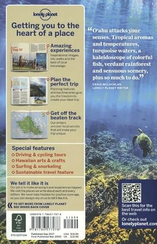 Lonely Planet Honolulu Waikiki & Oahu (Travel Guide) #TOP1