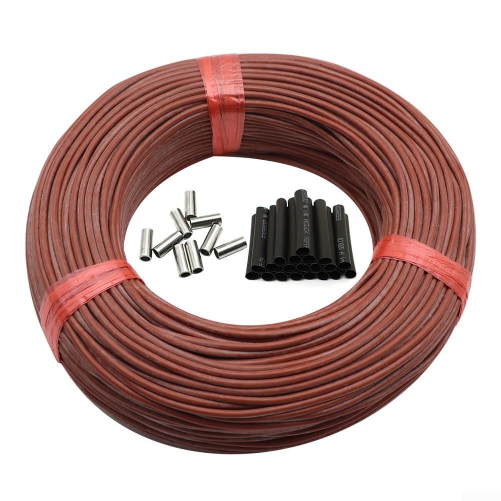 Câble de sol en fibre de carbone 80m chauffage invisible basse consommation 25W/m