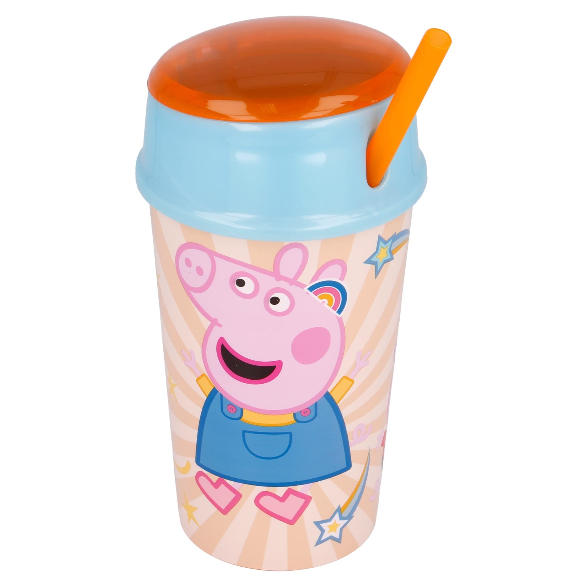 Stor Single-Coloured Peppa Pig Kindness Counts Snack Cup 400Ml Unique Standard