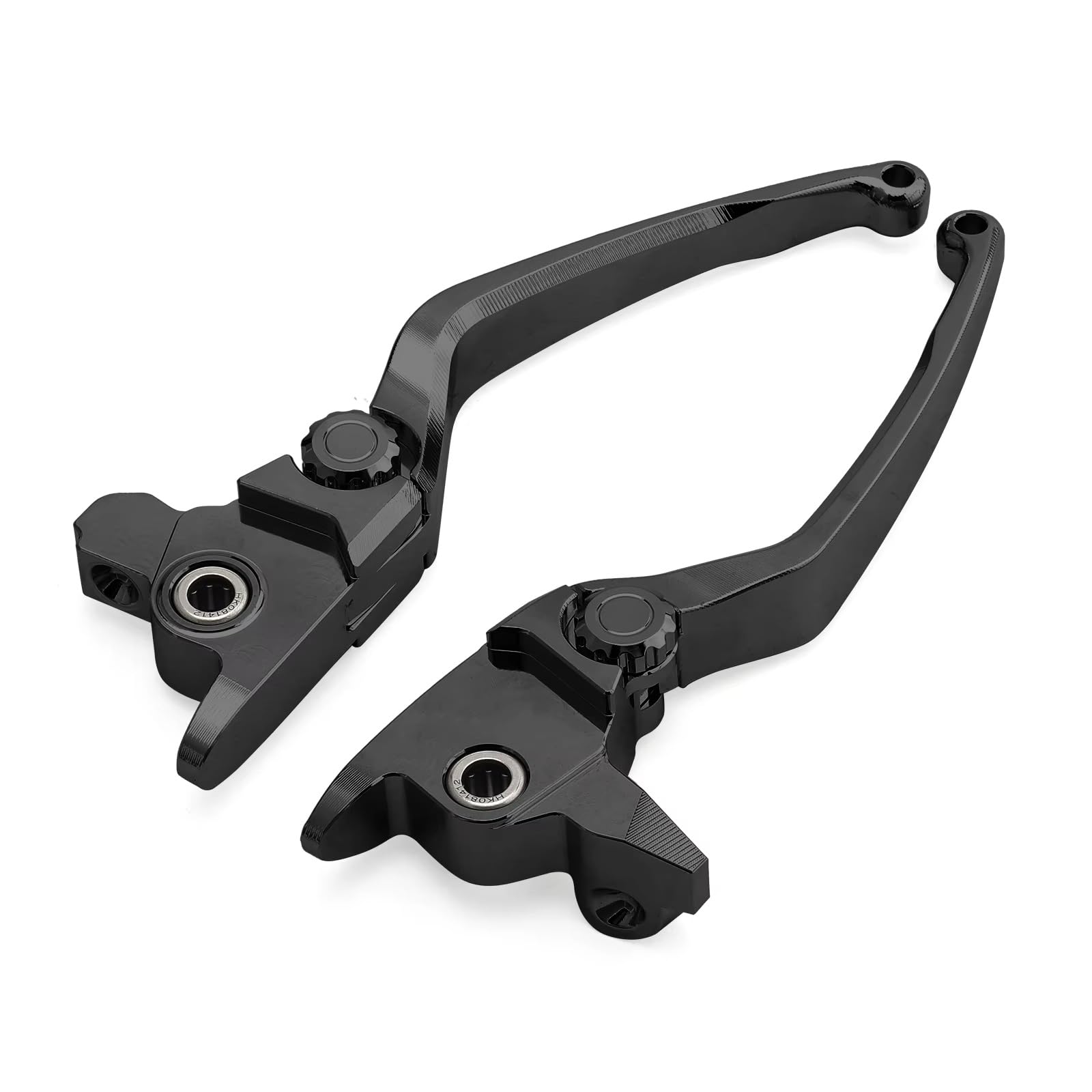 BeiZhengbhD Clutch Lever Handlebar Motorcycle Clutch for Touring Road King for Electra for Glide for Street 2017-2020 Trike Tri(Black-Short)