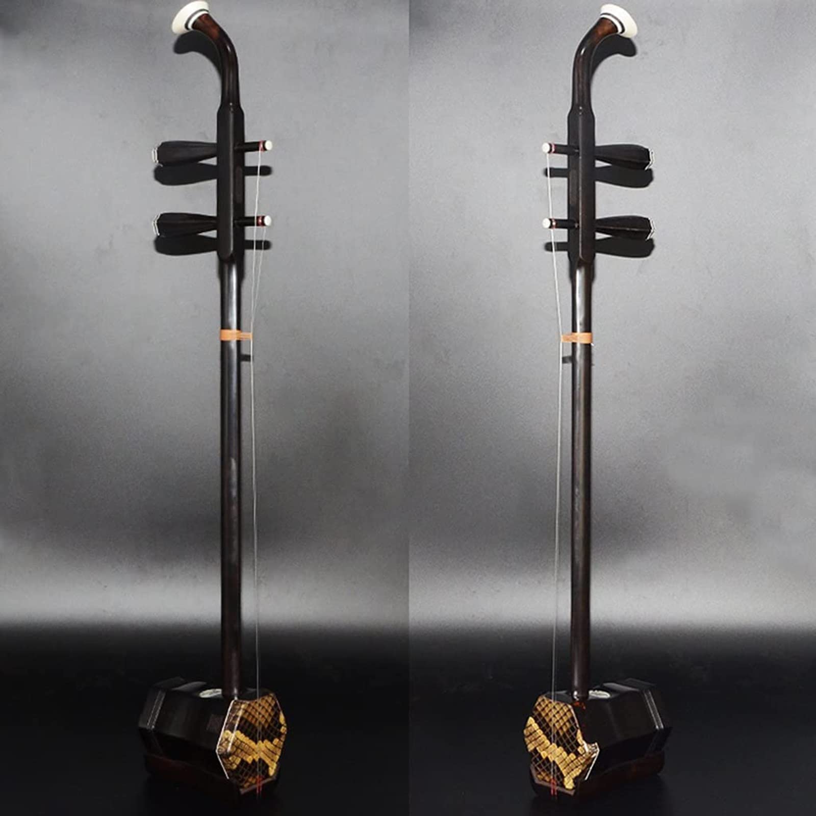 二胡 蘇州 黒檀 色々とセット 蘇州黒檀機械軸高級二胡 蘇州黒檀機械軸