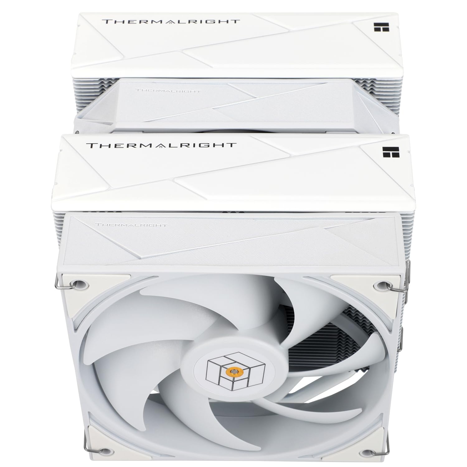 Thermalright Royal Pretor 130 White - Raffreddatore per CPU a doppia torre, 6 dissipatori di calore CPU Dual PWM, raffreddamento PC ad alte prestazioni, per AM4/AM5, Intel 1851/1700/1150/1151/1200