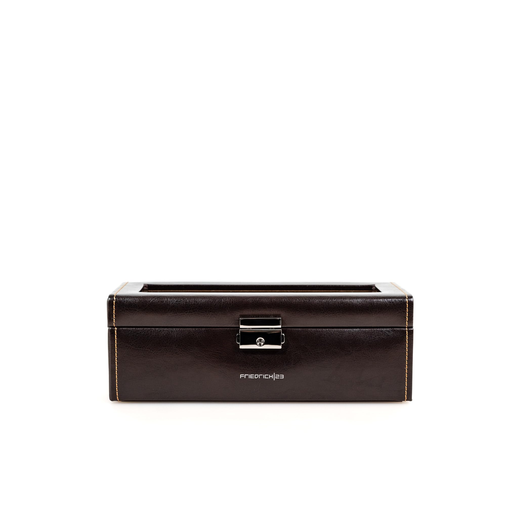 Friedrich|23 Scatola unisex porta-orologi con coperchio in vetro