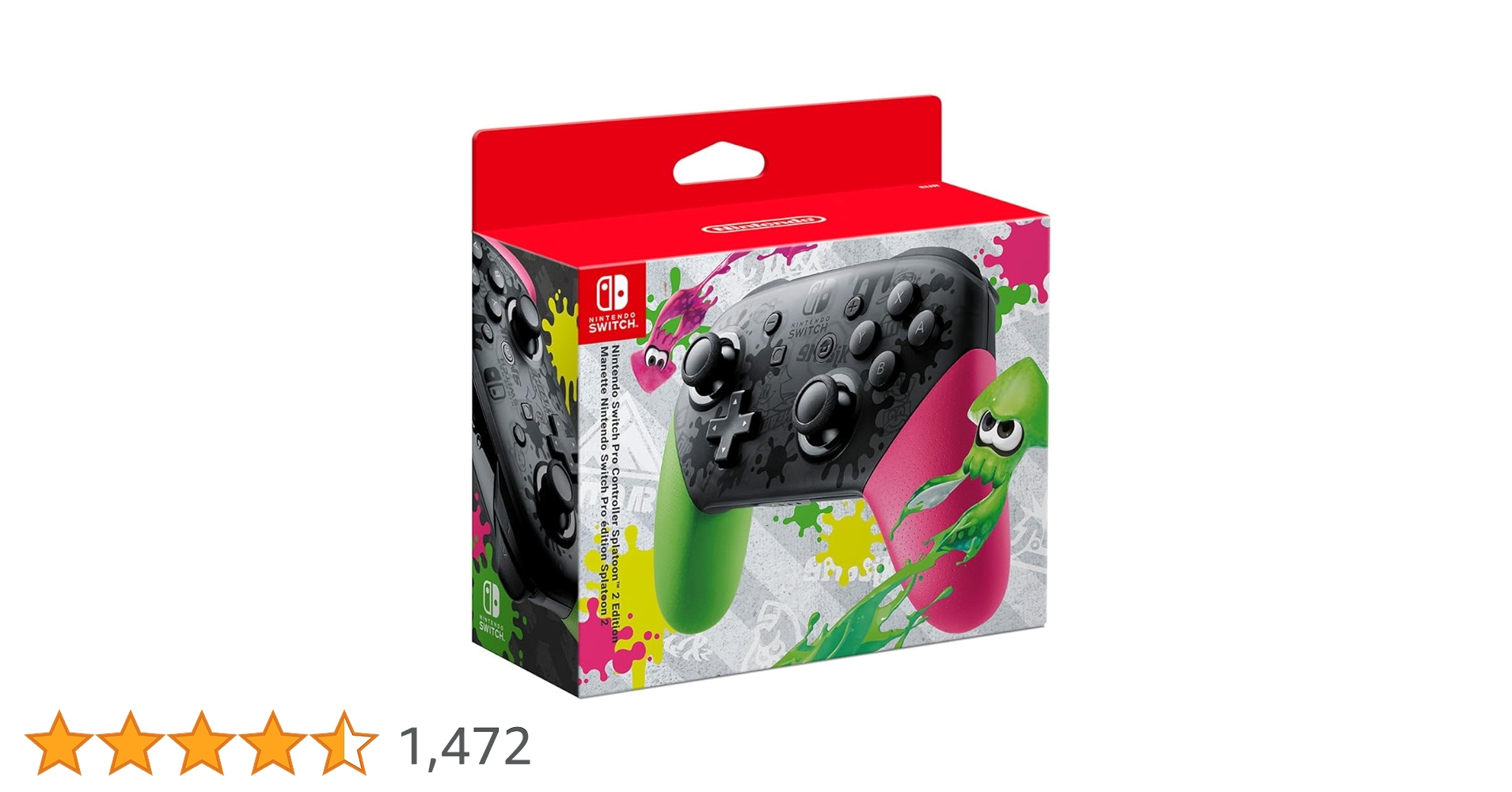 Nintendo Switch Pro Controller - Splatoon 2 Edition