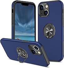 PhoneBeat Smartphone Case iPhone 13 with Ring Shock Resistant Shock Genuine iPhone 13 Smartphone Cover iPhone 13 Mobile Case Ring Bunker Ring with Ring iPhone 13 Case with Ring iPhone Case iPhone