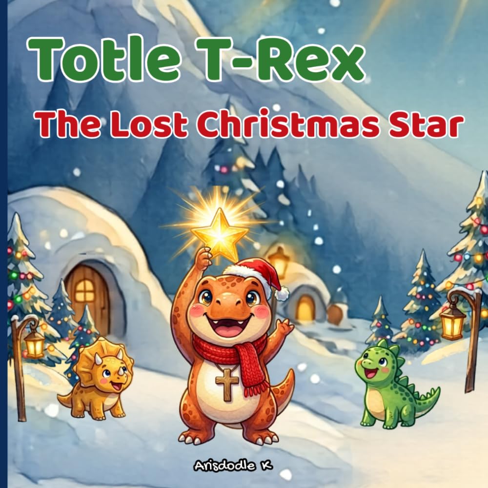 Totle T-Rex and the Lost Christmas Star: A Magical Dinosaur Christmas Story About Friendship and Kindness (Totle T-Rex Adventures)