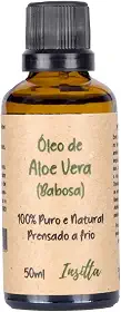 Óleo vegetal de Aloe Vera (Babosa) 100% Puro e Natural 50ml