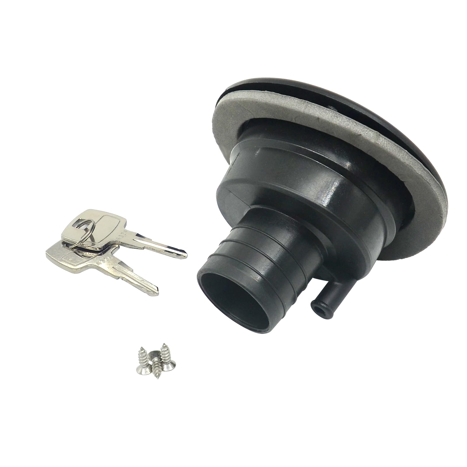 Tappo per serbatoio dell'acqua con profondità di 80mm per camper, roulotte, rimorchio, camper RV, chiusura di riempimento dell'acqua