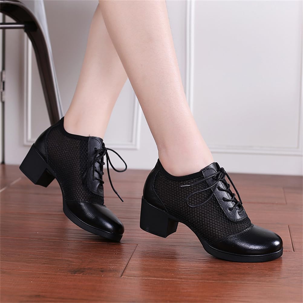 Zapatos Modernos De Bailarina con Encaje para Mujer Zapatos Atléticos para Caminar