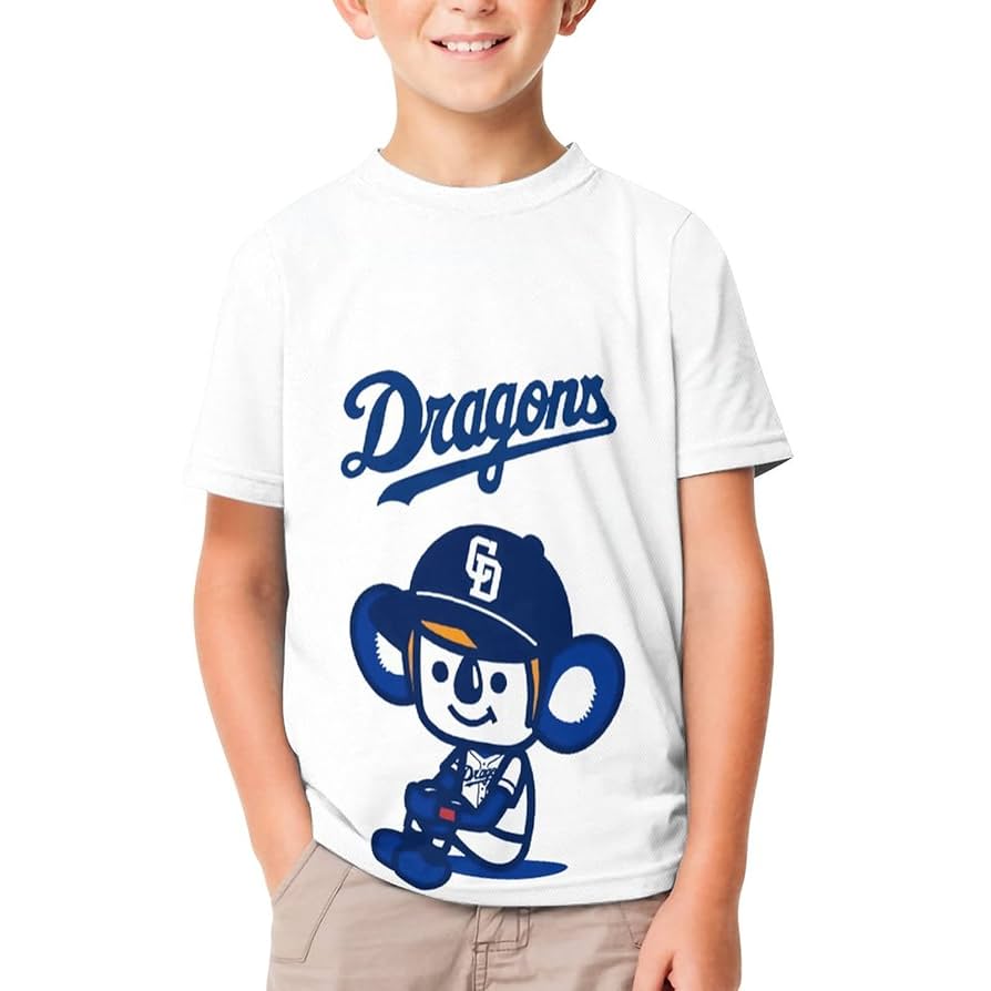 Amazon.co.jp: キッズ Tシャツ 中日ドラゴンズ 半袖 子供服