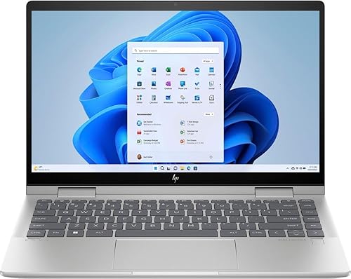 HP Envy x360 2 en 1 2023 - Laptop de negocios de 14 pulgadas, pantalla táctil FHD IPS de 10 núcleos 13 Intel i7-1355U 16GB DDR4 2TB SSD Iris Xe