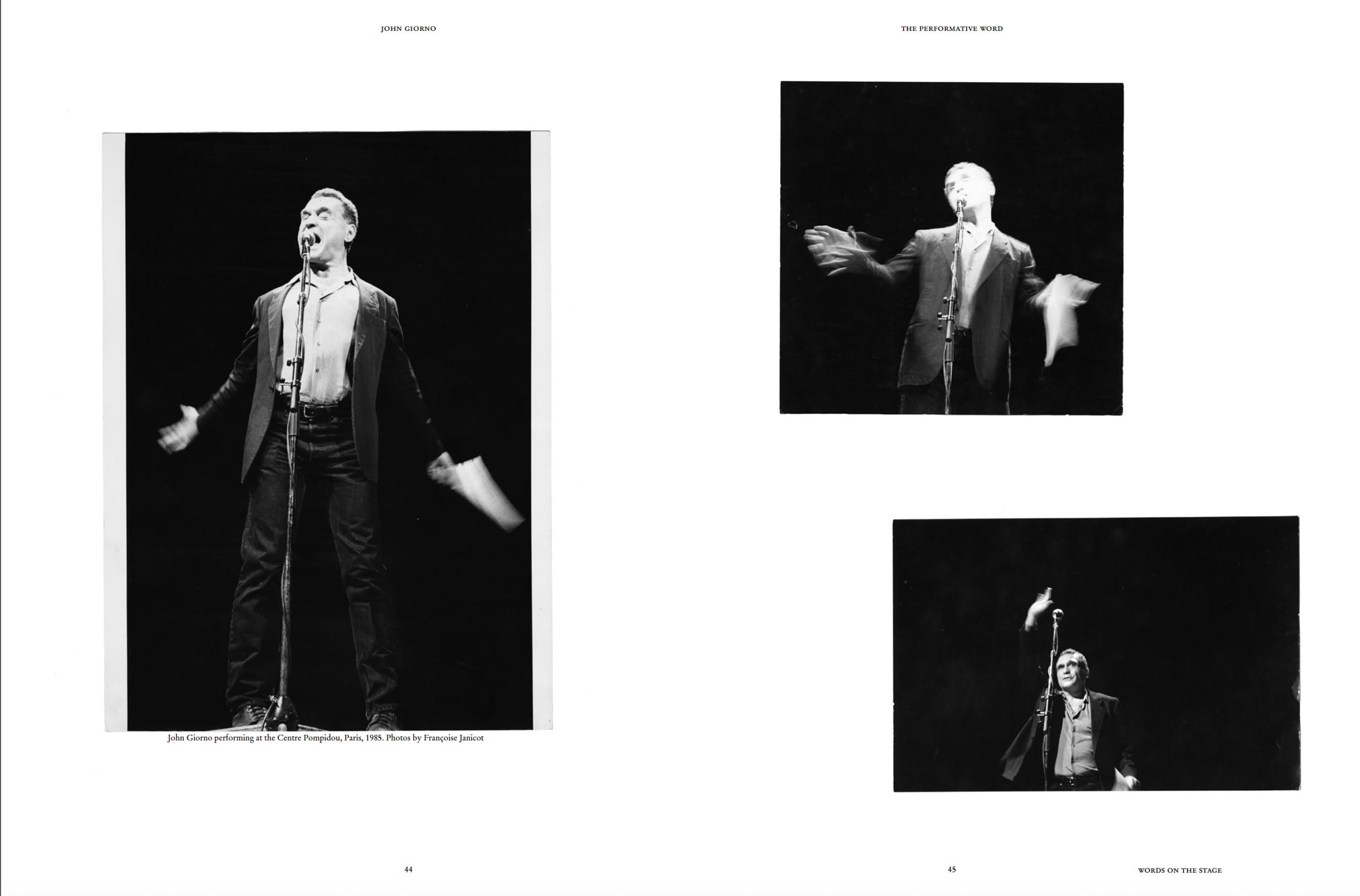 John Giorno. The performative word. Ediz. illustrata