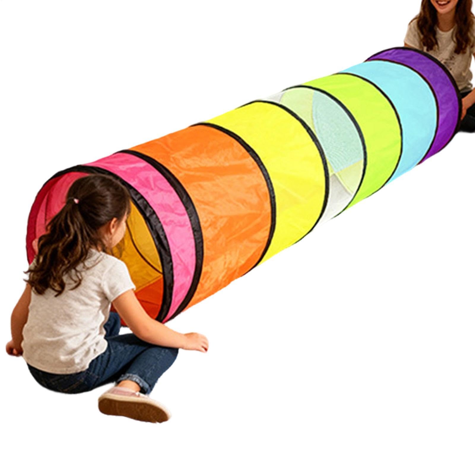 Tunnel de Jeu pour | Tente d'escalade et Maison de Jeu pour | Tunnel Tente pour Chambre Jardin Camping,pour Arrière-Cour, Salon, Intérieur, Extérieur, Chambre, Jardin, Camping, Plage, Aire de Jeux