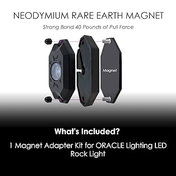 Amazon | ORACLE LIGHTING マグネットアダプターキット 自動車用