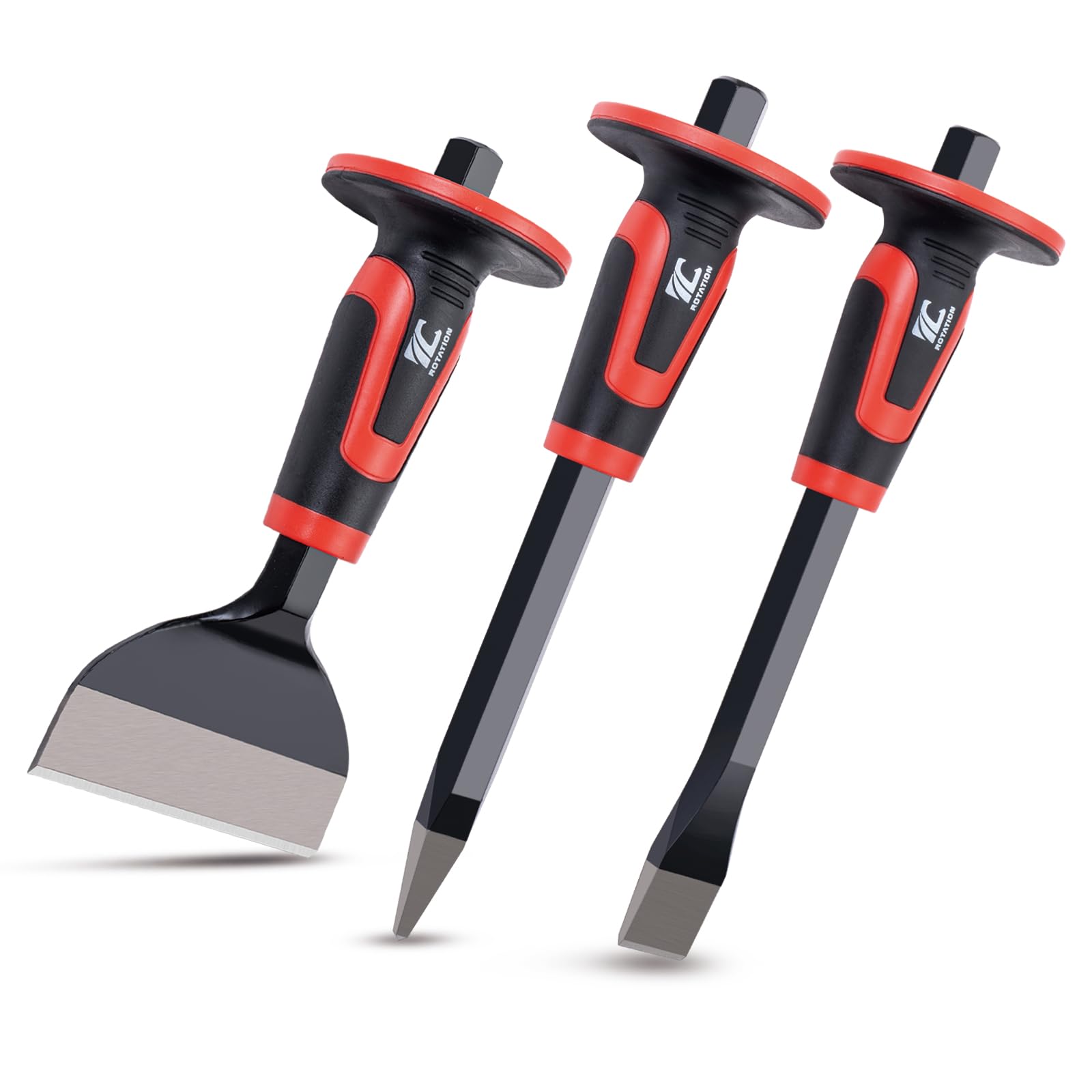 Heavy Duty Masonry Chisel Set - 3 Piece -1