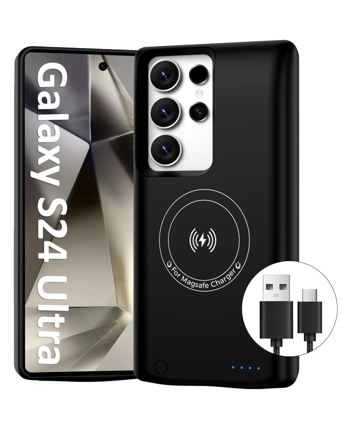 Amazon.com: Giabuao Battery Case for Samsung Galaxy S24 Ultra