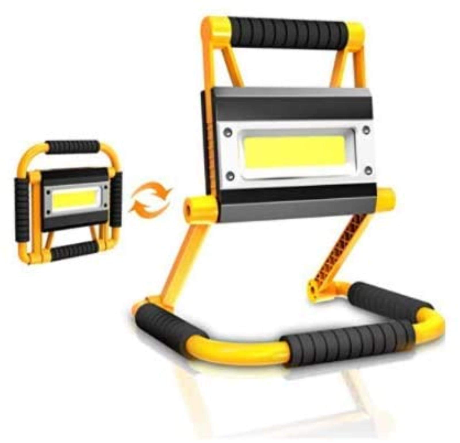 Lampe de travail rechargeable 20W projecteur led de chantier