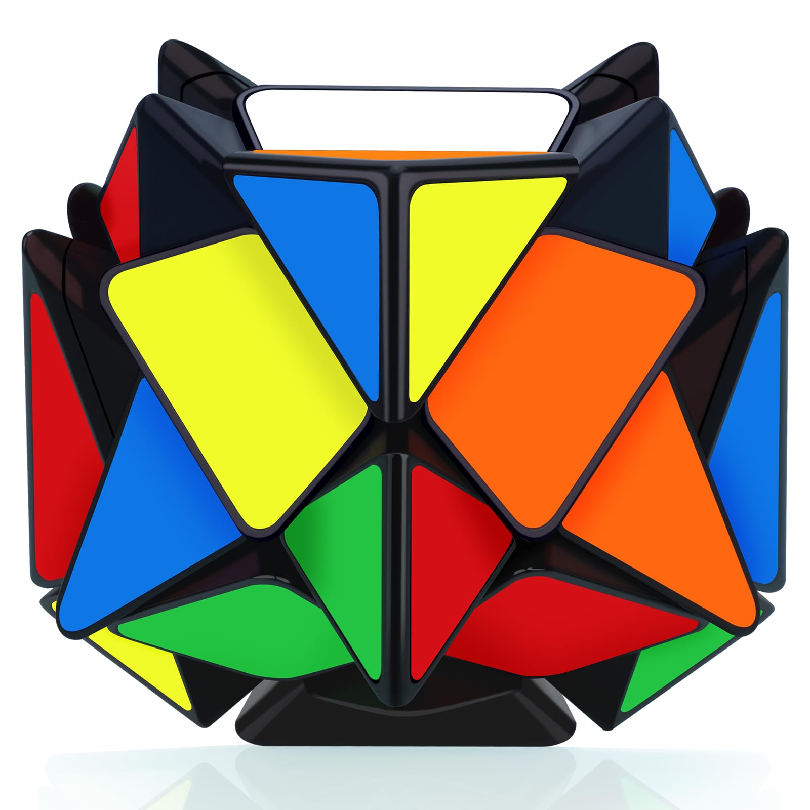 TOYESS Aixs Cube 3x3 for Kids & Adults, Hard & Difficult Magic Cube, Speed Cube Gifs & Stocking Fillers for Teenager Boys, Men and Adults