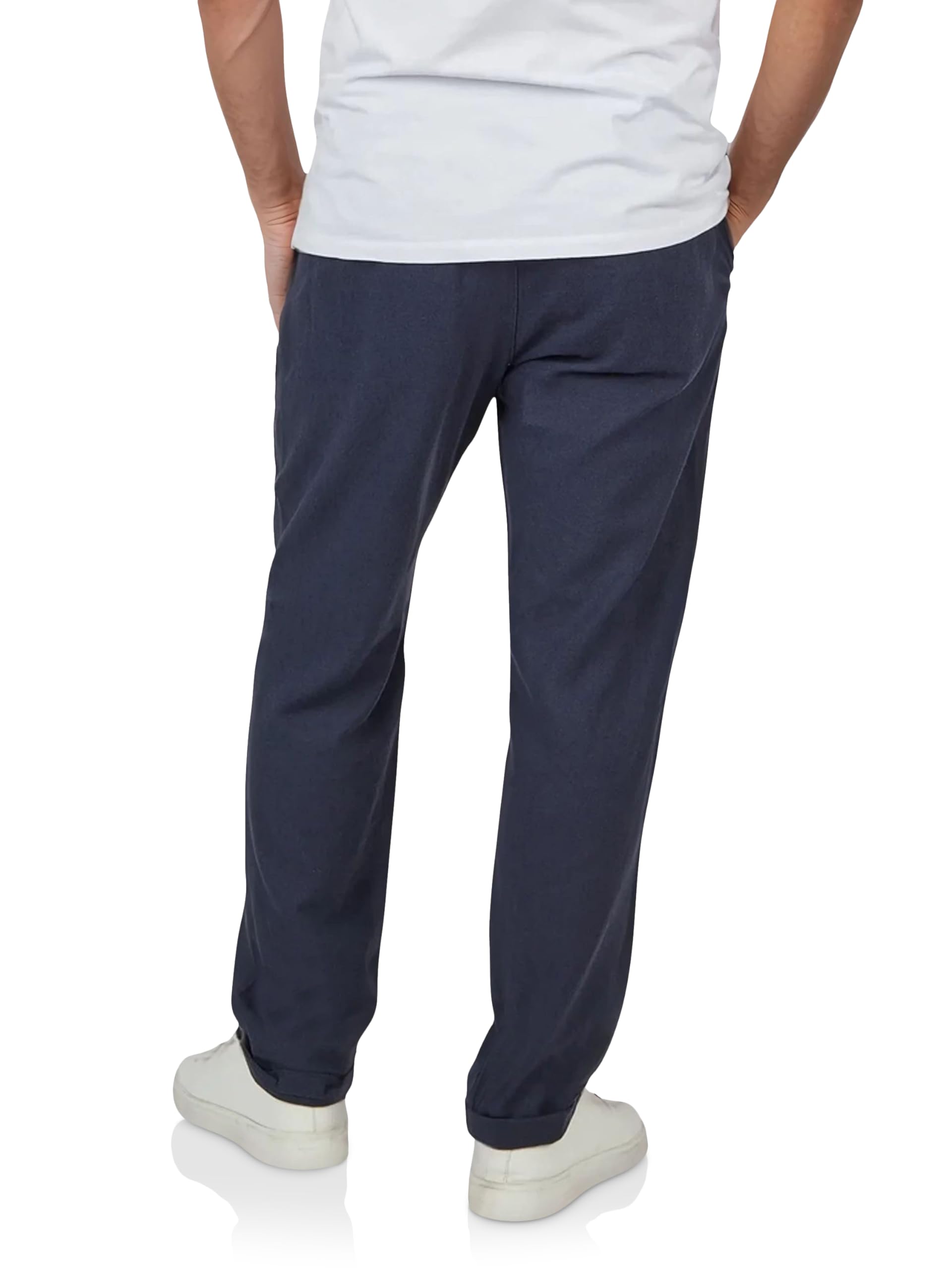riverso Leinenhose Herren lang Regular Fit RIVMarco Sommerhose