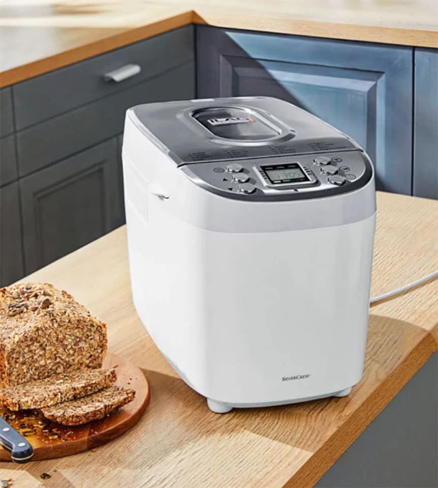 SILVERCREST® Brotbackautomat SBB 850 E1, 850 W, mit 16 Programmen, Brotbackmaschine – Bild 8