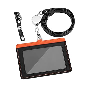 Amazon.co.jp: Maiwey IDカードホルダー 本革 パスケース リール