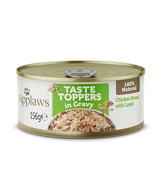 APPLAWS Dog Lata Topper Pollo Y Cordero EN Salsa 12 X 156 GR