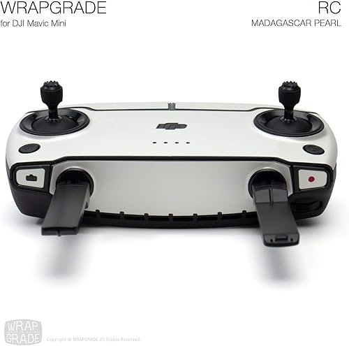 Miniatura 6 de Wrapgrade Skin compatible con DJI Mavic Mini  Mando a distancia (azul caribeño)