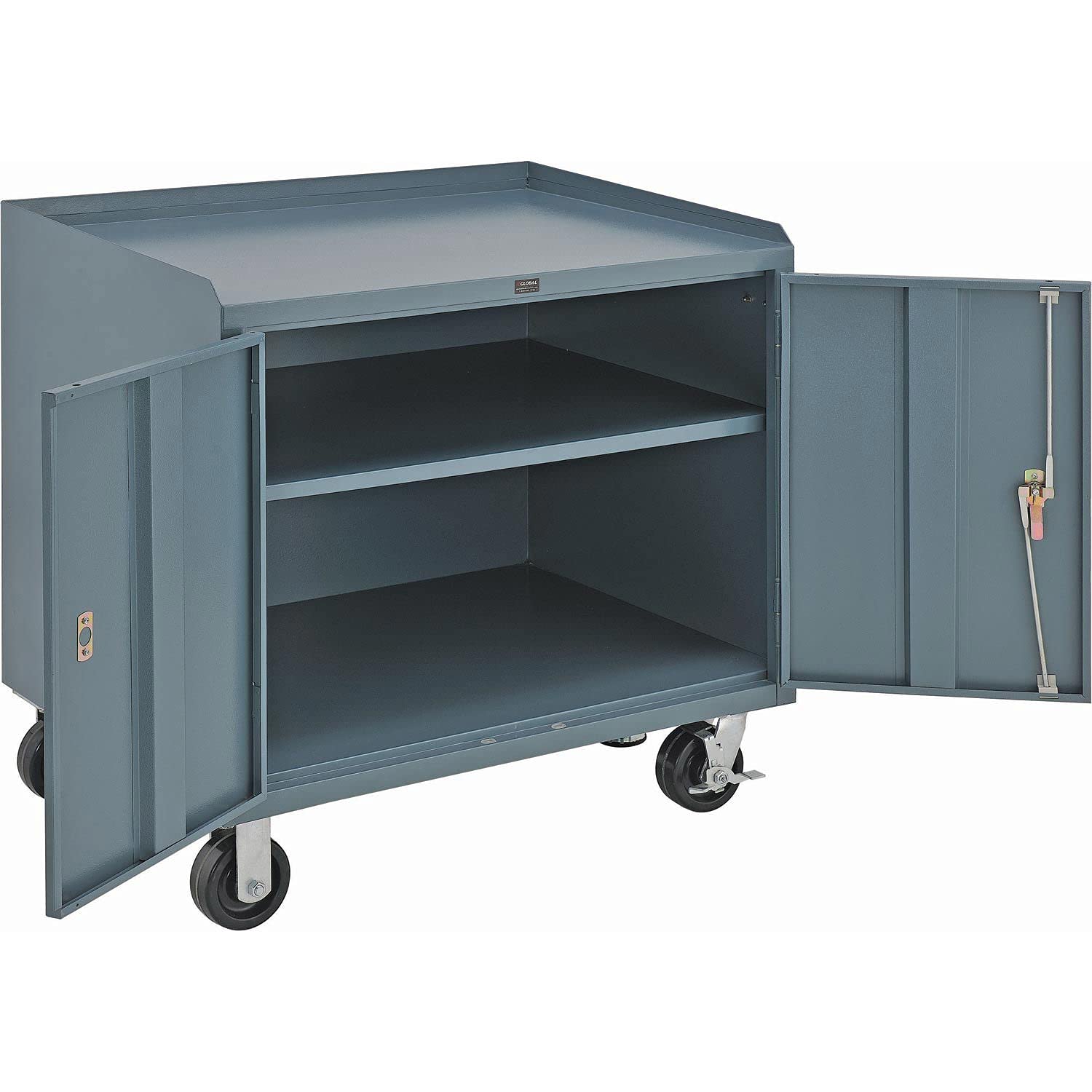 Global Industrial Mobile Cabinet Bench, 36
