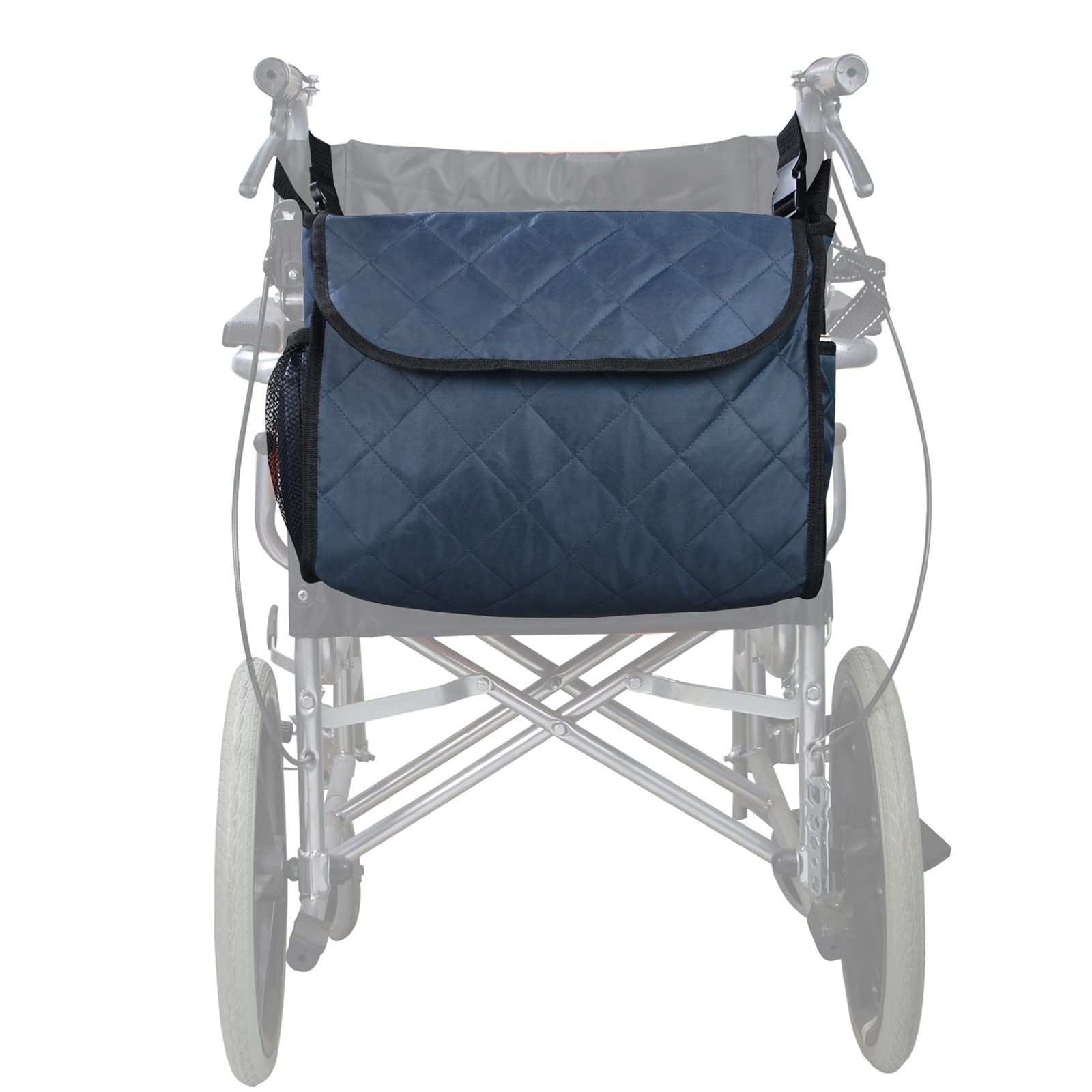 Mochila para silla de ruedas, bolsa para silla de ruedas, 6 colores, accesorio grande para colgar en la espalda, ligera, organizadores de almacenamiento para sillas de ruedas para caminantes,