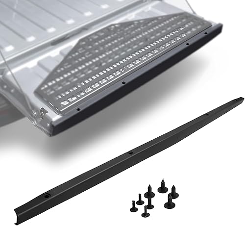 Miniatura 8 de KARPAL Tapa protectora de alerón para puerta trasera con retenedores compatible con Toyota Tundra 2007-2013