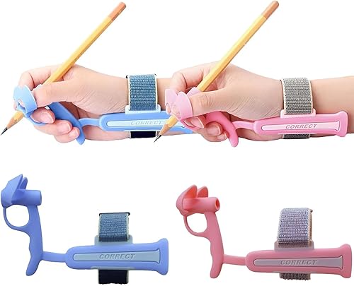 FSZMan Pinza para lápices para niños y niños pequeños, ayuda de escritura ergonómica, soporte para lápices para 3-9 años aprendiendo a escribir