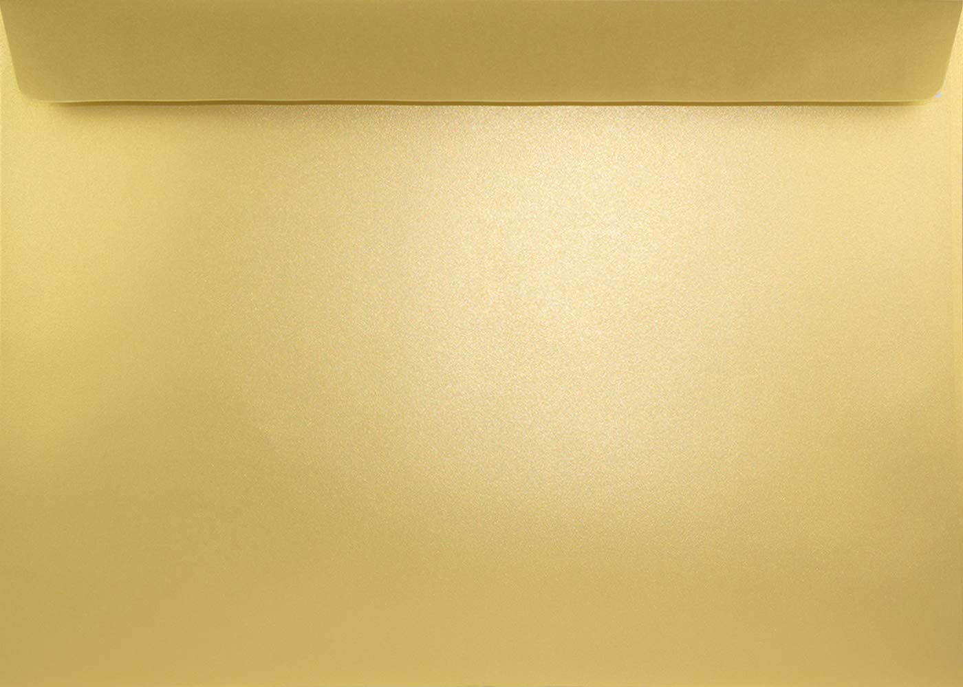 Netuno 10 Gold Pearl envelopes C4 229 x 324 mm 9 x 12.75 in 125gsm Sirio Pearl Aurum Elegant Pearlescent Envelope Large Shimmer envelopes for A4 Letters documents Photos invoices brochures