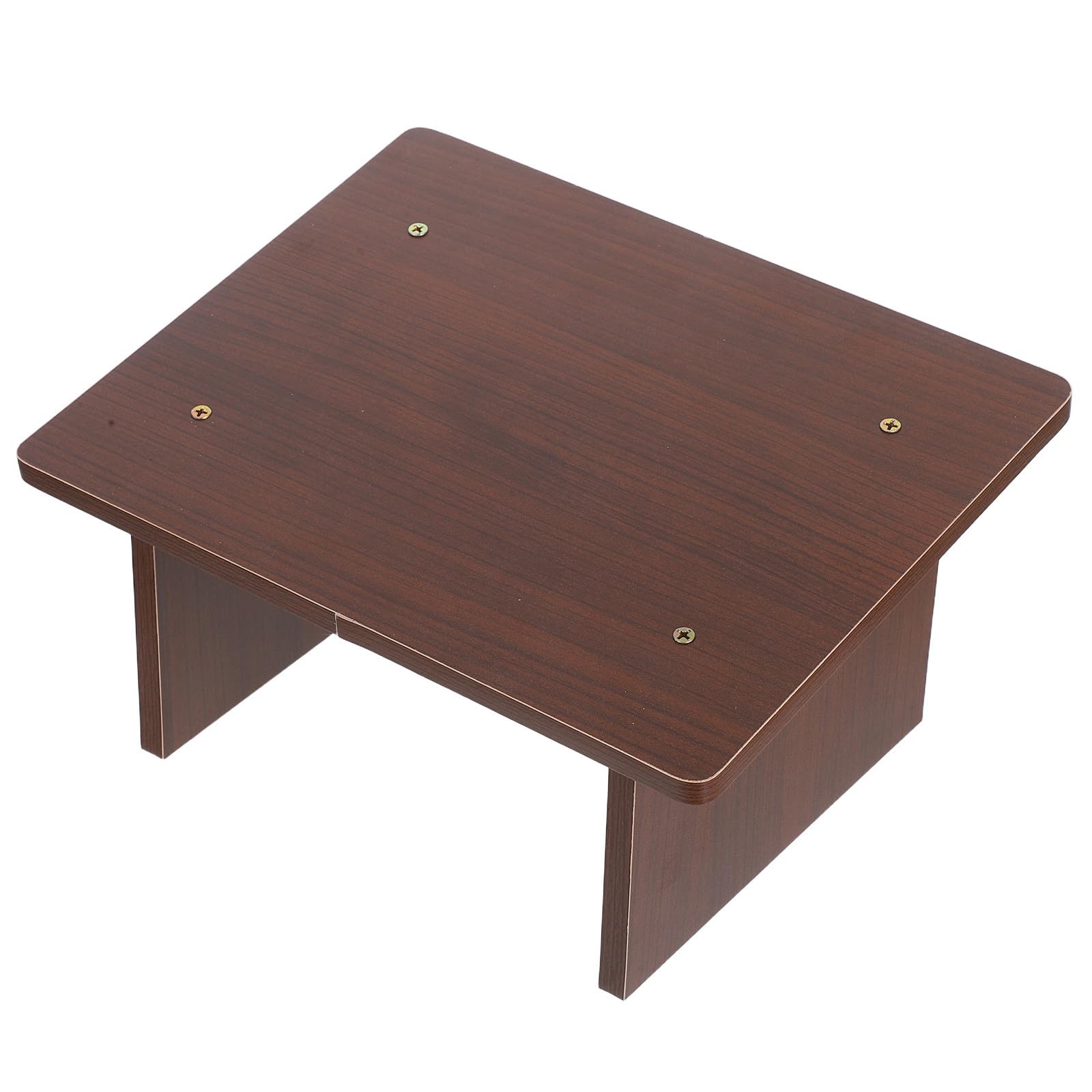Reposapiés de Oficina Taburete Reposapiernas de Madera, Inclinado, Base Antideslizante, Mejora la Postura y Reduce la Tensión en Piernas y Espalda, para Hogar y Dormitorio