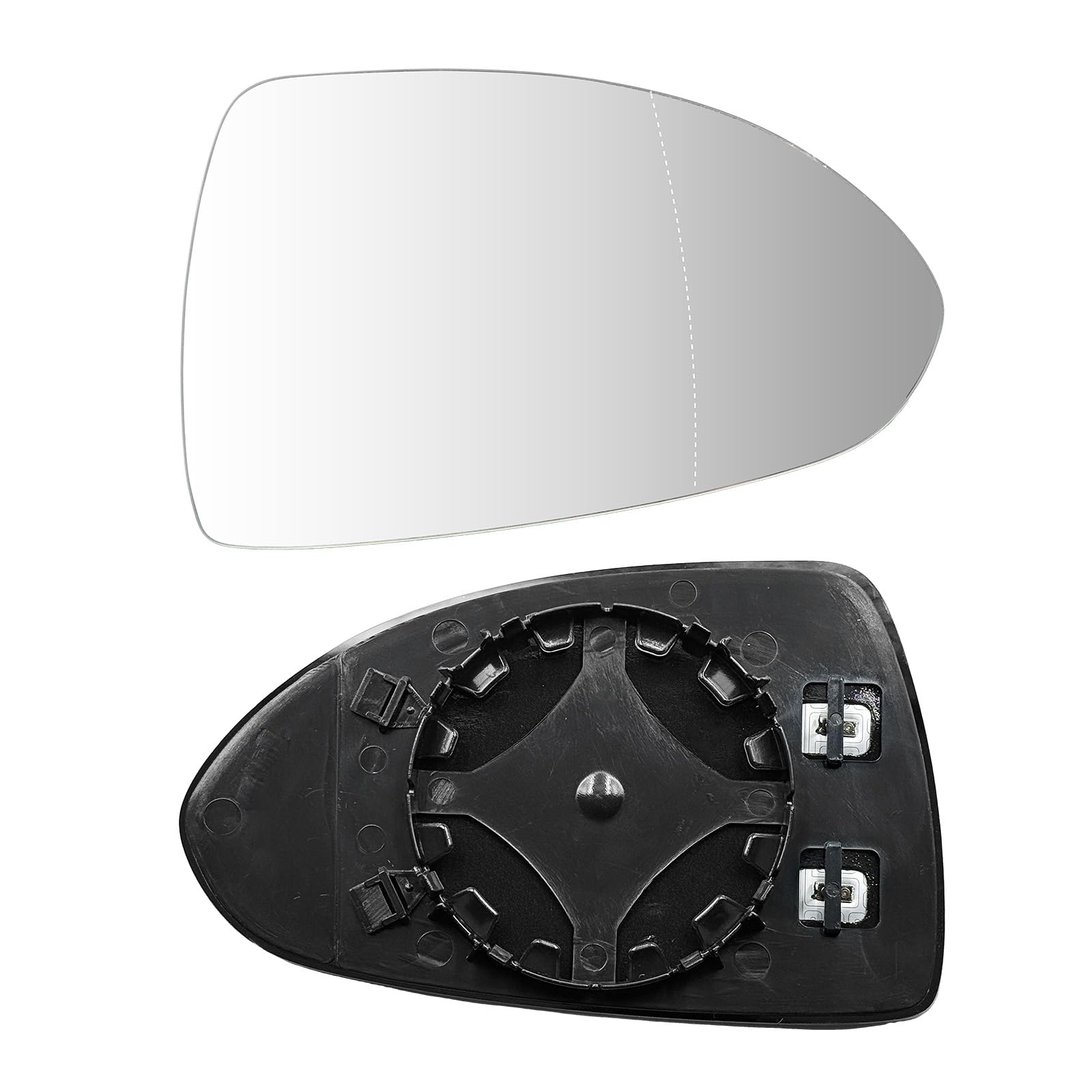Wing Mirror Glass Right Side Heated Replacement for Vauxhall Corsa D 2006-2014 Corsa E 2014-2020 Corsa MK3 06-14 Corsa MK4 14-Onwards Corsavan MK3 06- Corsavan MK4 Car Buckle Driver Off Side