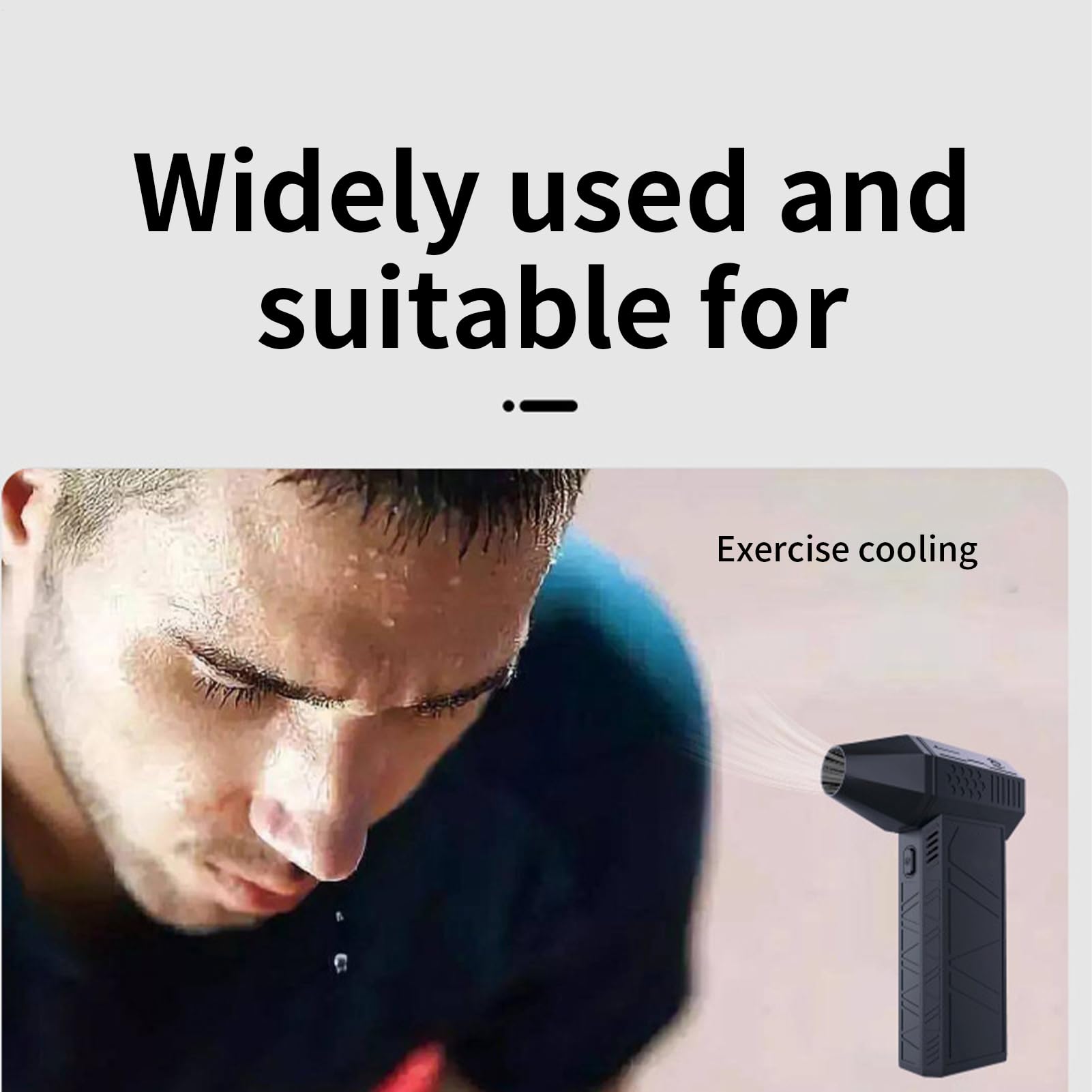 Soffiatore Per Barbecue Portatile Batteria Ricaricabile Da 3000 mAh | Soffiatori Per Barbecue Soffiatore Portatile Ricaricabile per Attività all'Aperto come Campeggio e Barbecue